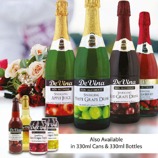 De Vina Sparkling Grape Drink 750ml